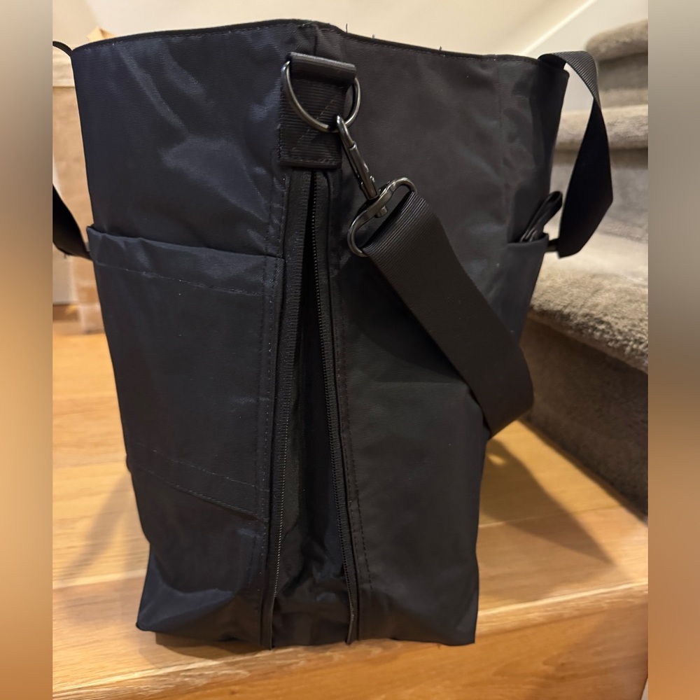 West Elm Classic Weekender Expandable Bag in Black